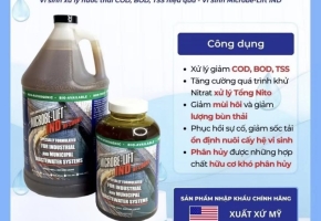Men vi sinh xử lý nước thải thực phẩm -Microbe lift IND