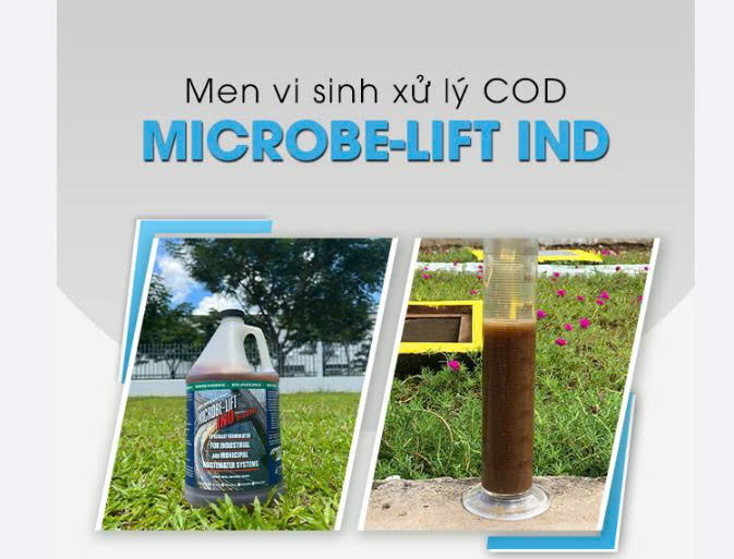 Microbe Lift IND xử lý COD, BOD